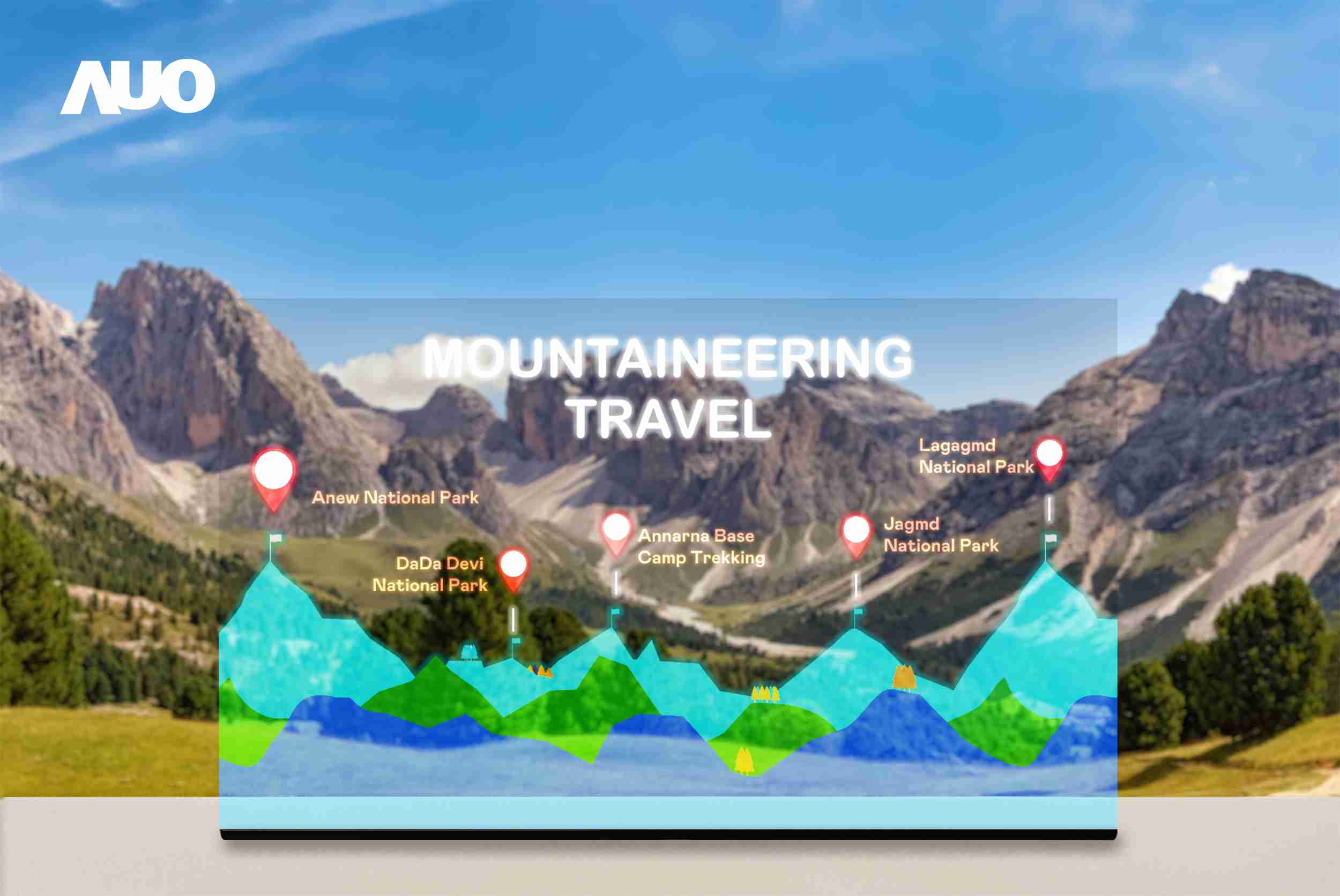 z6尊龙展示全球单片尺寸最大(*)42吋透明Micro LED显示器拼接而成的〝64吋透明Micro LED显示器〞，，，具备高透明度、、、1,000 nits高亮度、、、、广色域、、、采用三边无边框的无缝拼接等多重特色，，，呈现超高清、、细腻画质而不遮挡后方视觉，，，满足层峰需求，，，，可广泛运用于零售、、、艺术展览或商业空间等场域